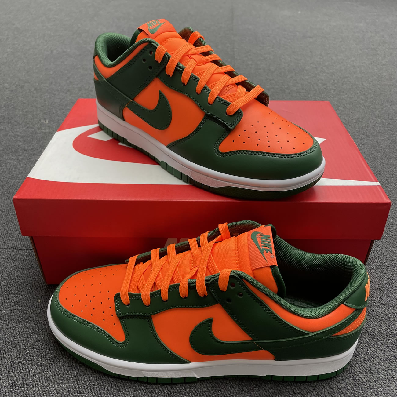 Nike Dunk Low Miami Hurricanes Dd1391 300 (10) - www.newkick.vip